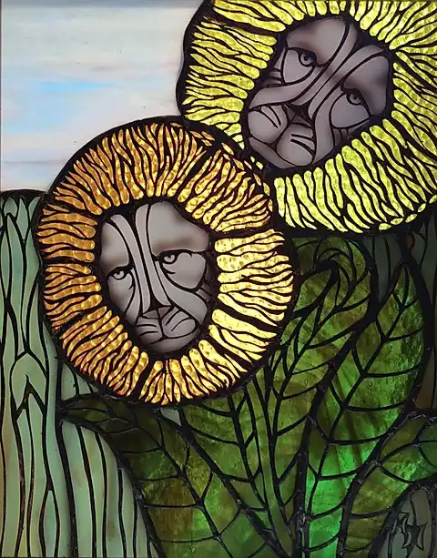 Margo-D-Marquette-Aesop's-Tiffany-Glass-Plants-Abstract (9)